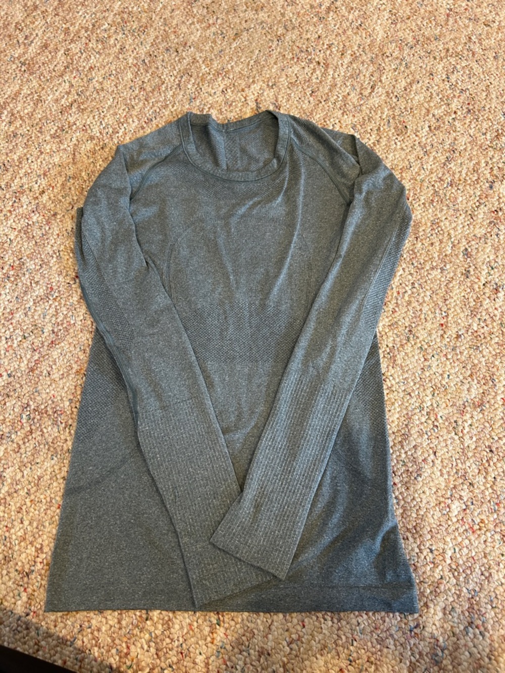 lululemon athletica Women's Long Sleeve Crew — Heather Slate